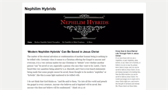 Desktop Screenshot of nephilimhybrids.com